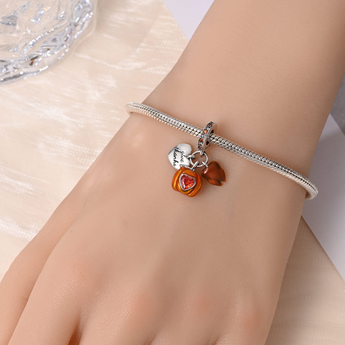 Liora Atelier Festive Thanksgiving Trio Charm