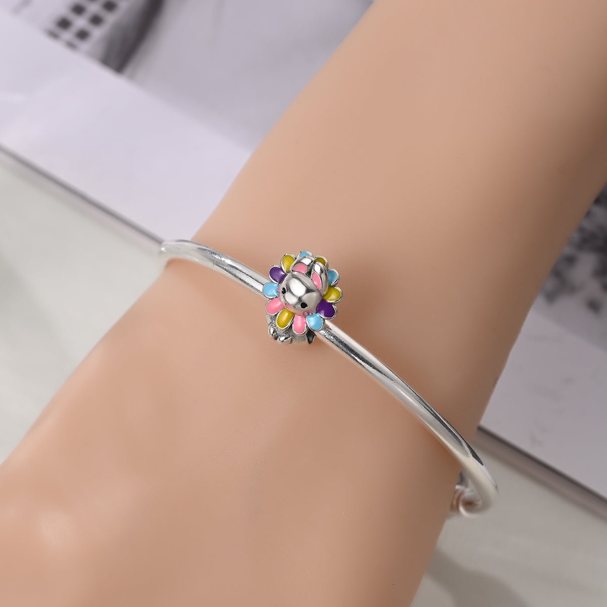 Liora Atelier Floral Bunny Charm