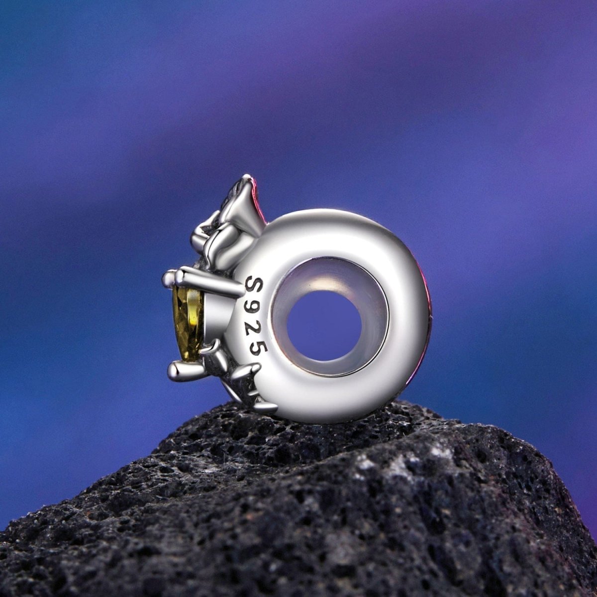 Liora Atelier Floral Heart Birthstone Charms