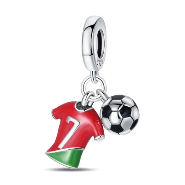 Liora Atelier Football Charm Portugal CR7 Siuu Dangle Charm
