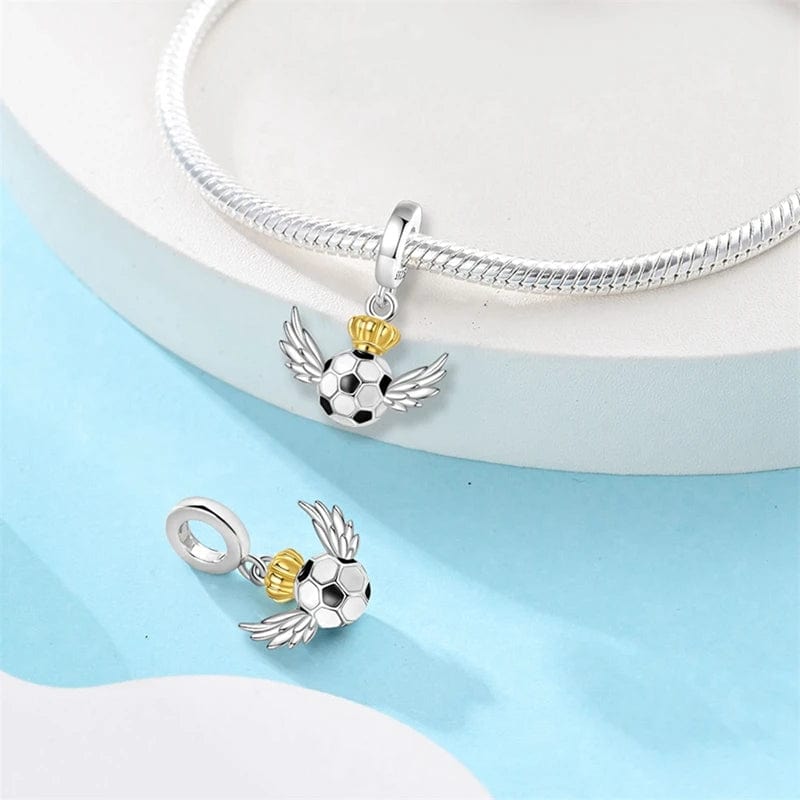 Liora Atelier Football Pedestal Champions Dangle Charm