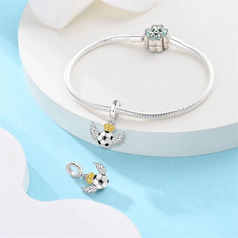 Liora Atelier Football Pedestal Champions Dangle Charm