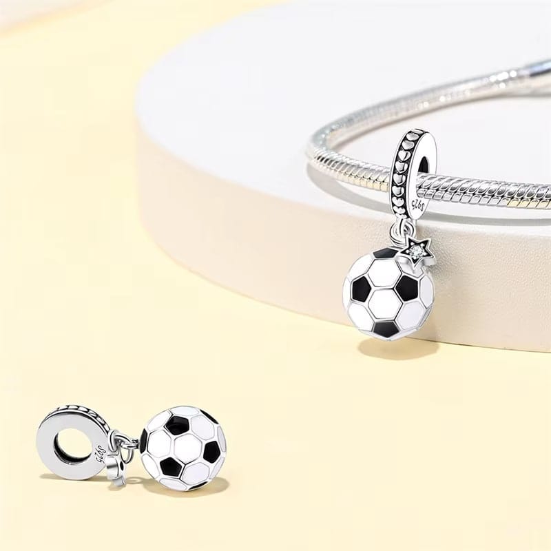 Liora Atelier Football Star Dangle Charm