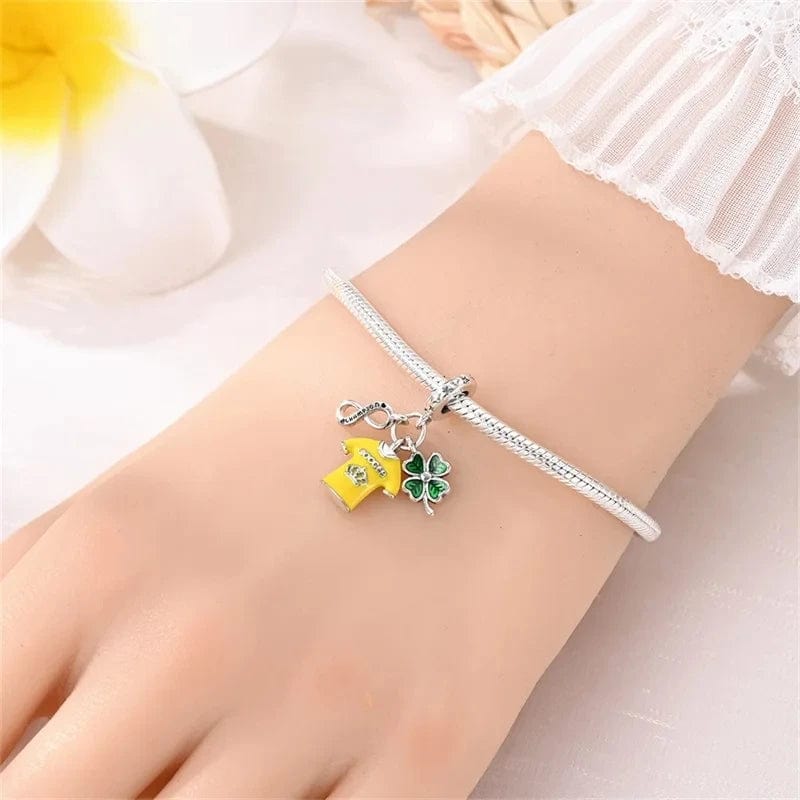 Liora Atelier Forever Champions Soccer Luck Triple Dangle Charm