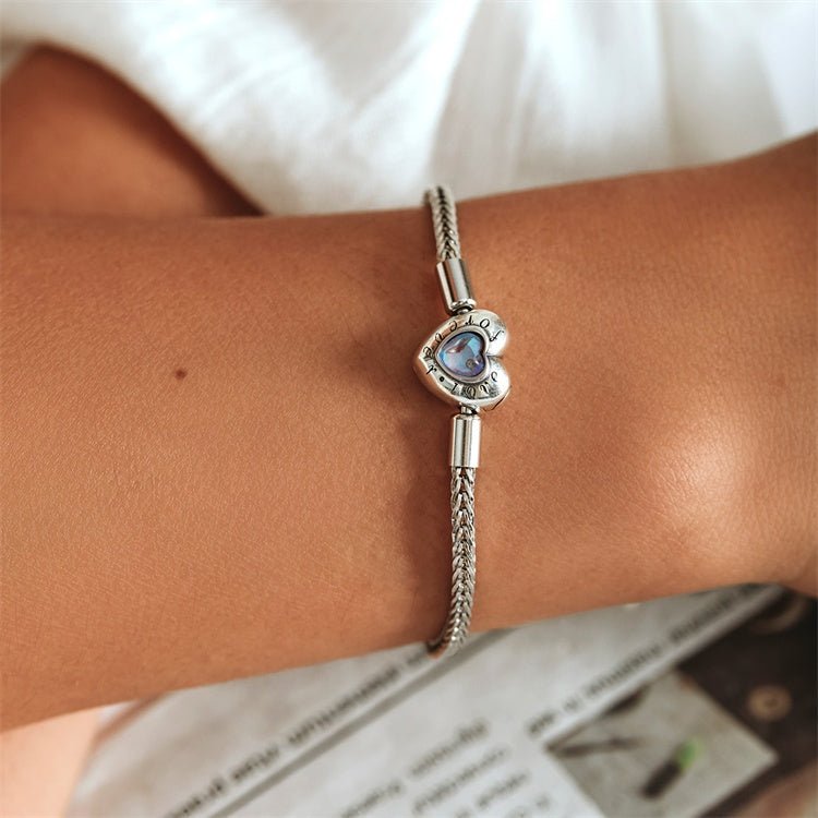 Liora Atelier Forever Love Projection Heart Charm Bracelet
