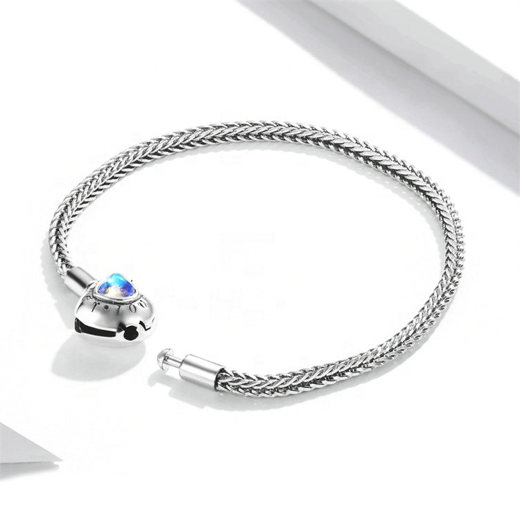 Liora Atelier Forever Love Projection Heart Charm Bracelet