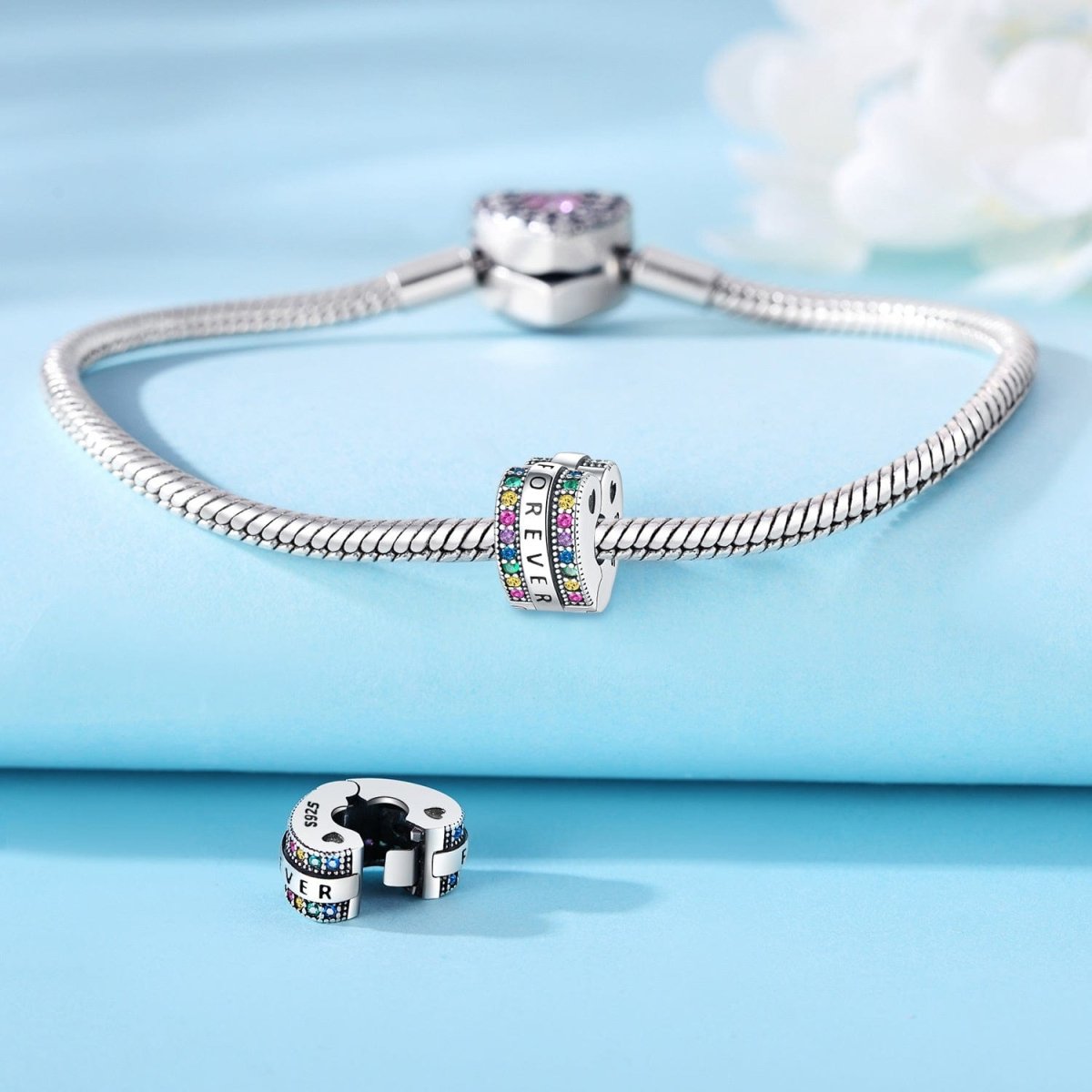 Liora Atelier Forever Rainbow Radiance Clip Charm