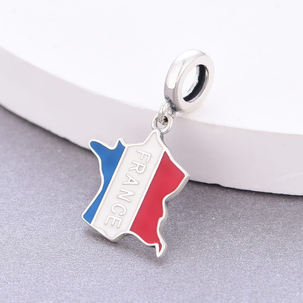 Liora Atelier France Map Dangle Charm