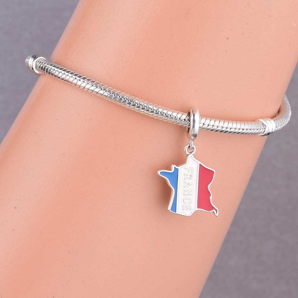 Liora Atelier France Map Dangle Charm
