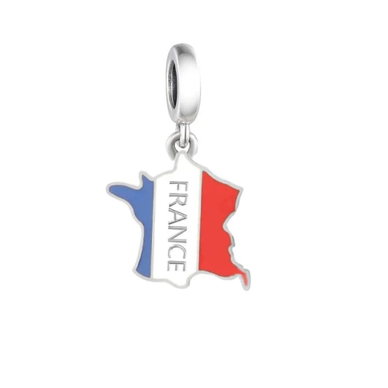 Liora Atelier France Map Dangle Charm