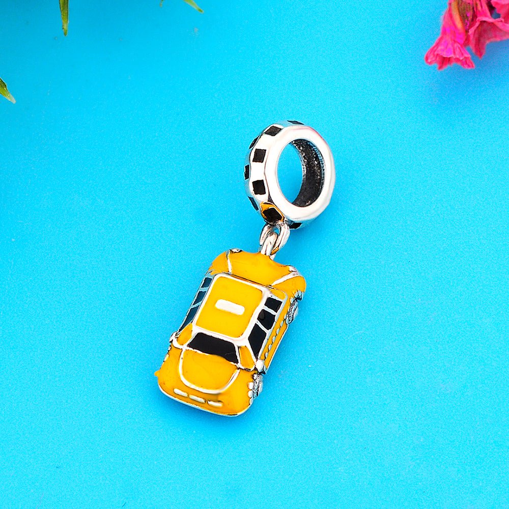 Liora Atelier Friends TV Series Phoebe's Iconic Yellow Taxi Charm