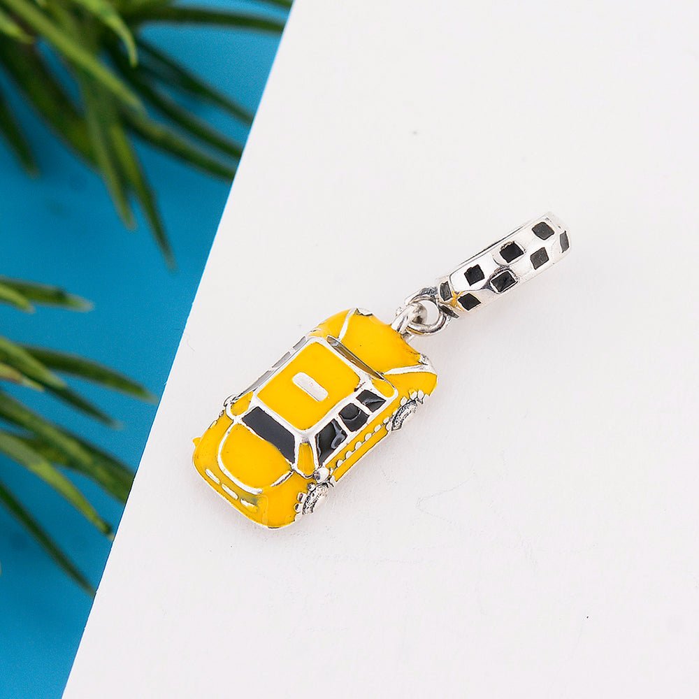 Liora Atelier Friends TV Series Phoebe's Iconic Yellow Taxi Charm