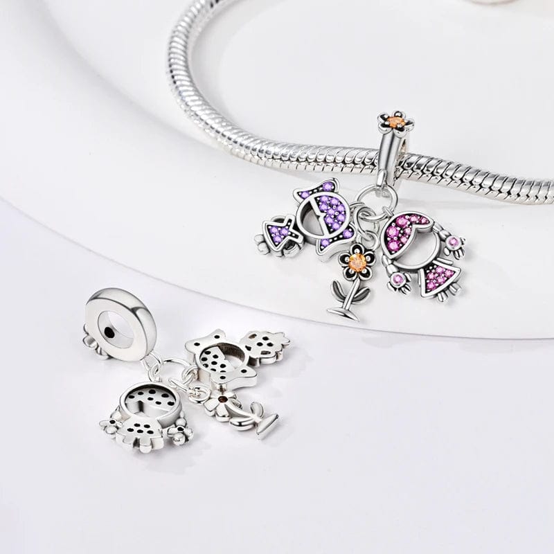 Liora Atelier Girls Flower Dangle Charm