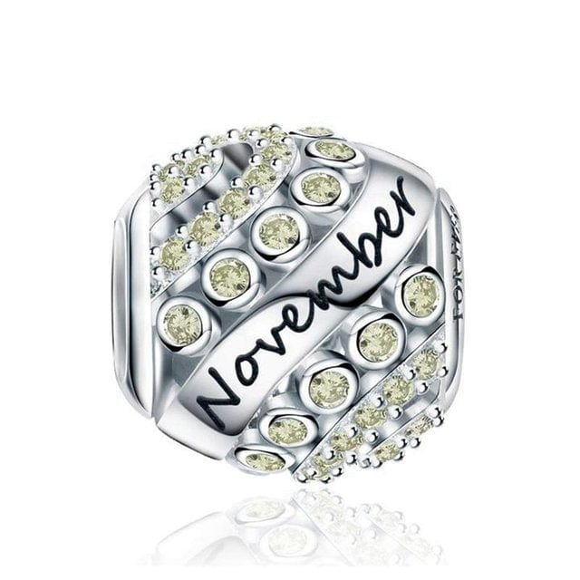 Liora Atelier Glittering Birthstone Bead Charms