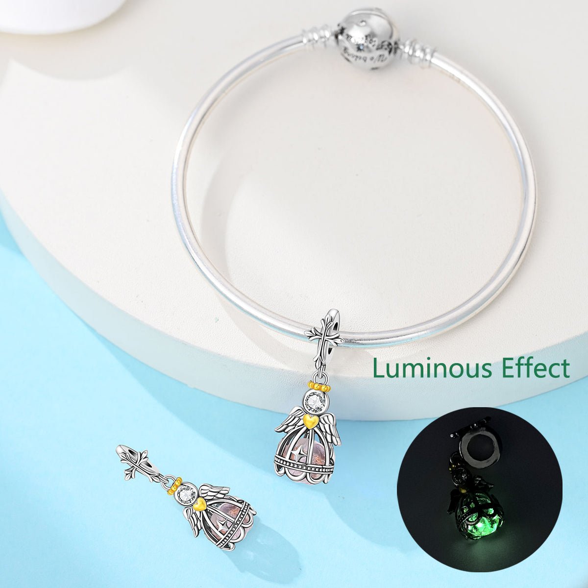 Liora Atelier Glow - in - the - Dark Angel Dangle Charm