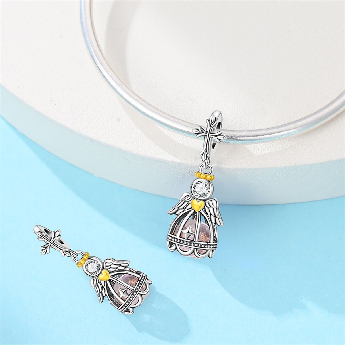 Liora Atelier Glow - in - the - Dark Angel Dangle Charm