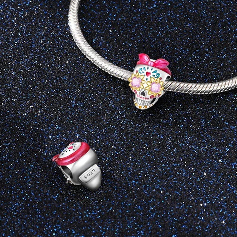 Liora Atelier Glow - in - the - Dark Barbie Skull Charm