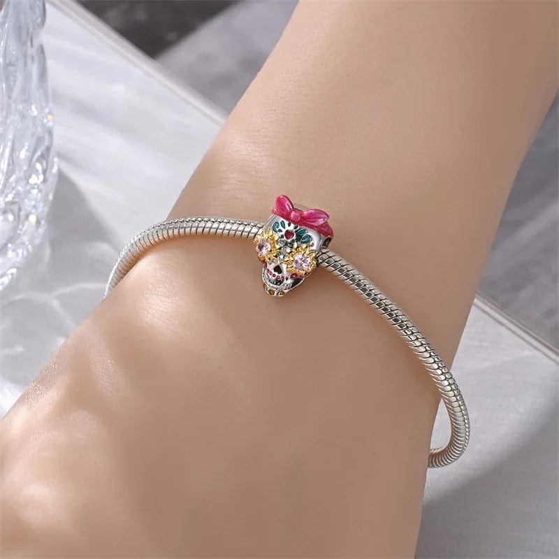 Liora Atelier Glow - in - the - Dark Barbie Skull Charm