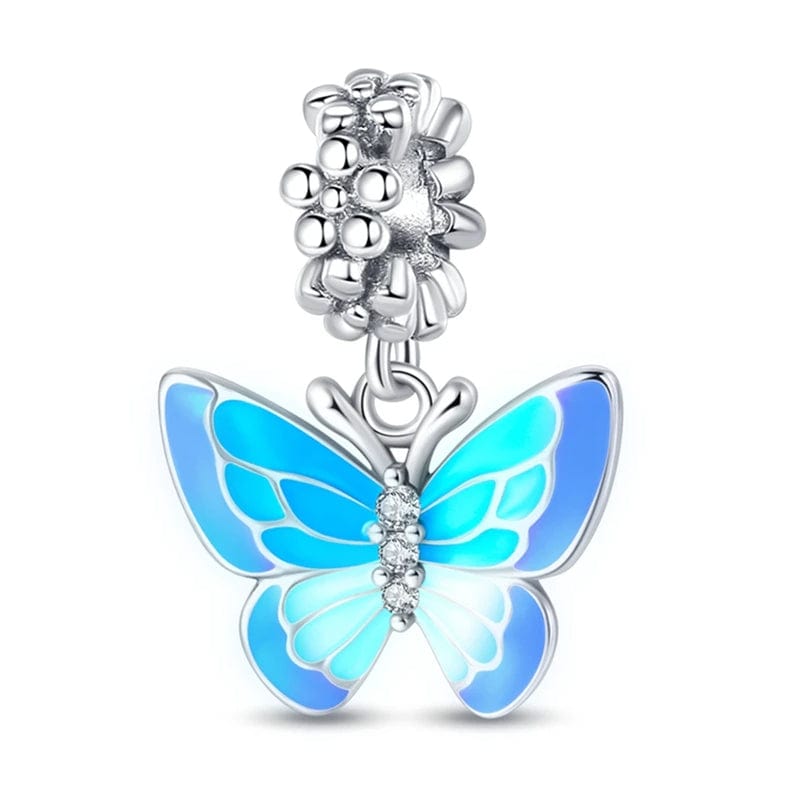 Liora Atelier Glow in the Dark Luminous Butterfly Dangle Charm