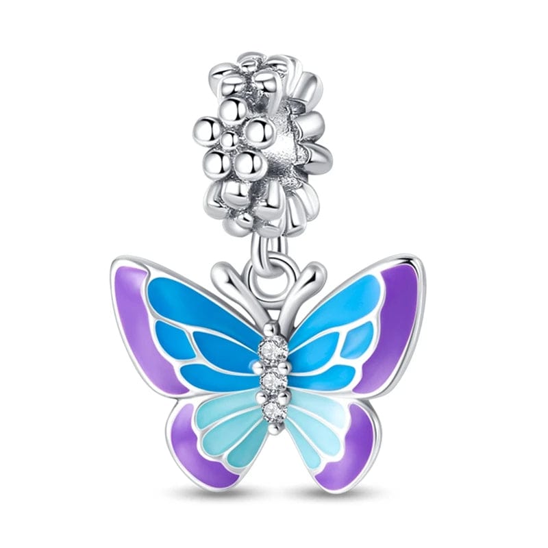 Liora Atelier Glow in the Dark Luminous Butterfly Dangle Charm