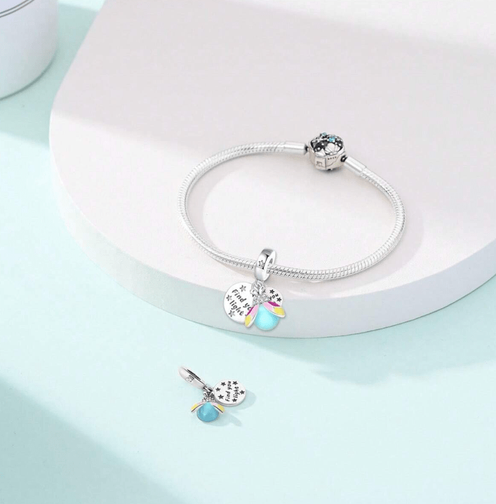 Liora Atelier Glow in the Dark Luminous Firefly Charm