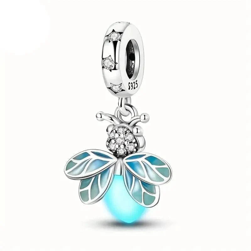 Liora Atelier Glow in the Dark Luminous Firefly Dangle Charm