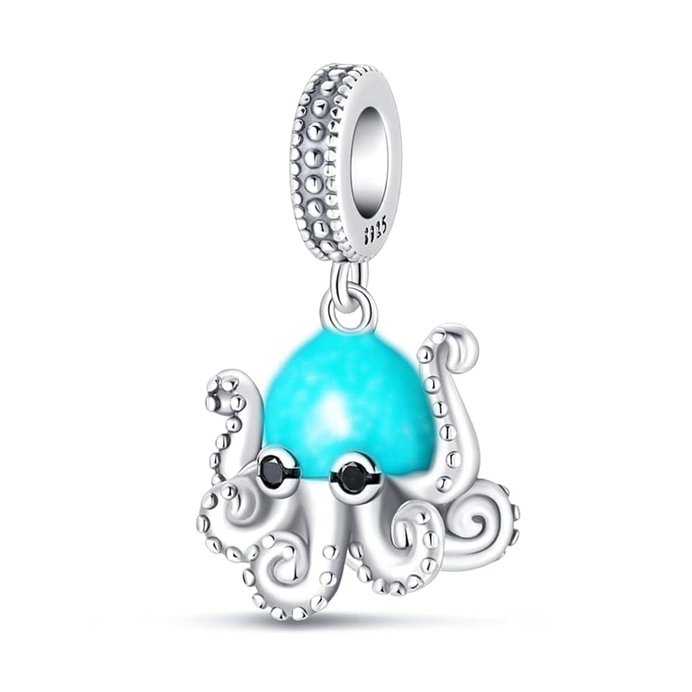 Liora Atelier Glow in the Dark Luminous Octopus Dangle Charm