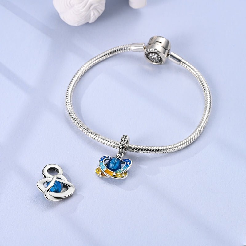 Liora Atelier Glow in the Dark Luminous Planet Dangle Charm