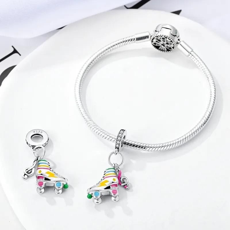 Liora Atelier Glow in the Dark Luminous Roller Skates Tiktok Dangle Charm