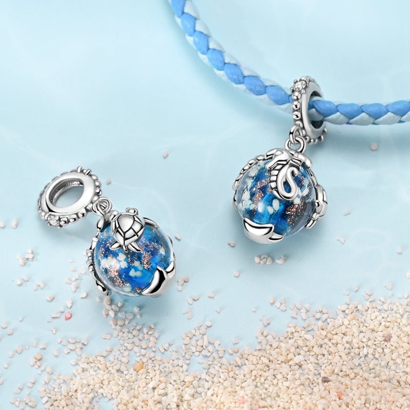 Liora Atelier Glow in the Dark Luminous Seahorse Dangle Charm