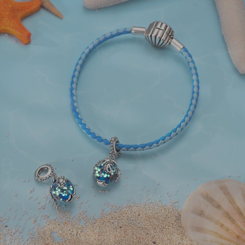 Liora Atelier Glow in the Dark Luminous Seahorse Dangle Charm