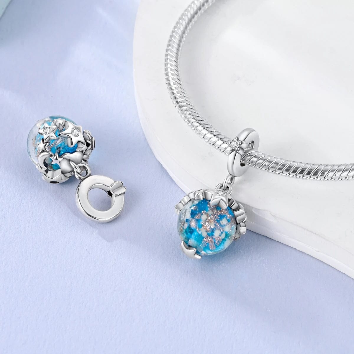 Liora Atelier Glow in the Dark Luminous Sky in The Stars Dangle Charm