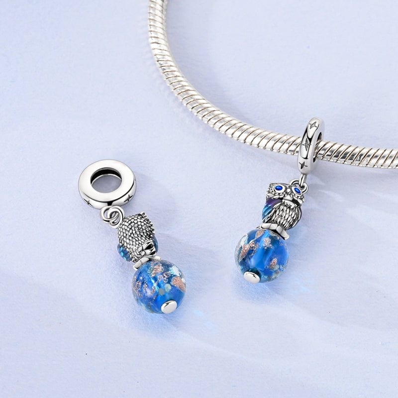 Liora Atelier Glow in the Dark Owl Charm