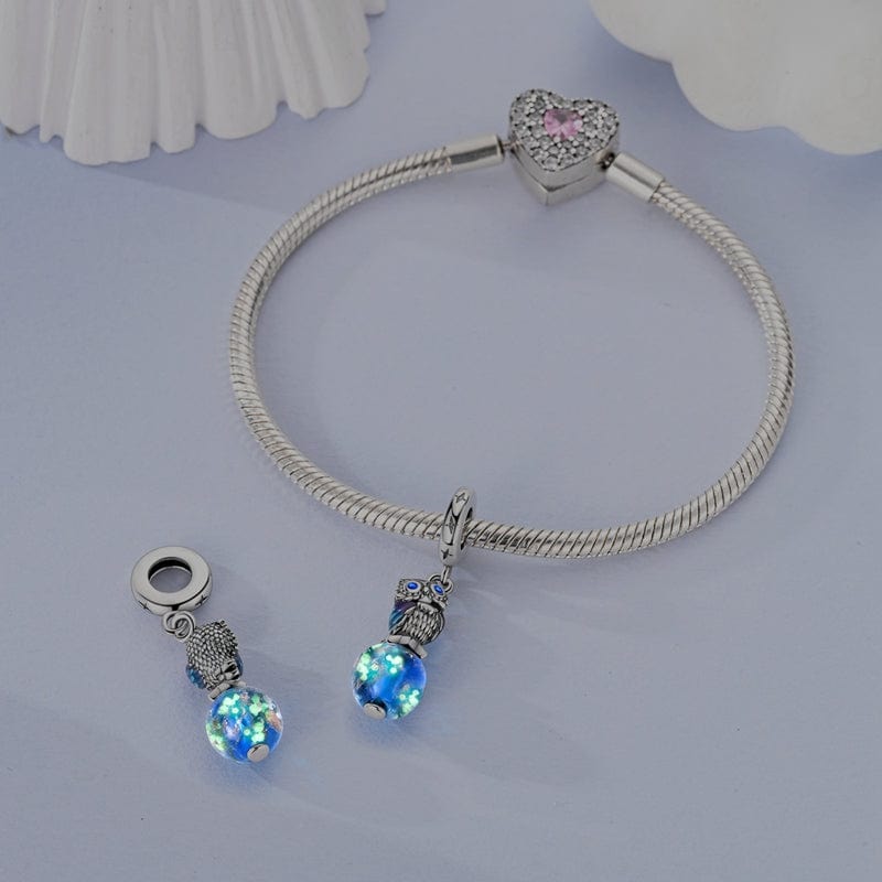 Liora Atelier Glow in the Dark Owl Charm