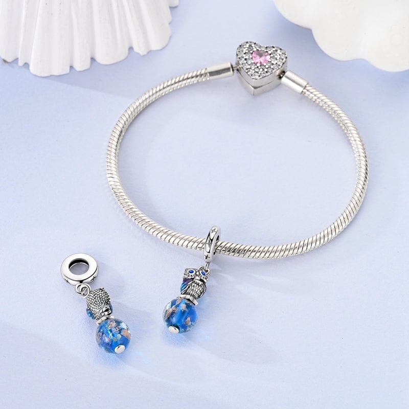 Liora Atelier Glow in the Dark Owl Charm
