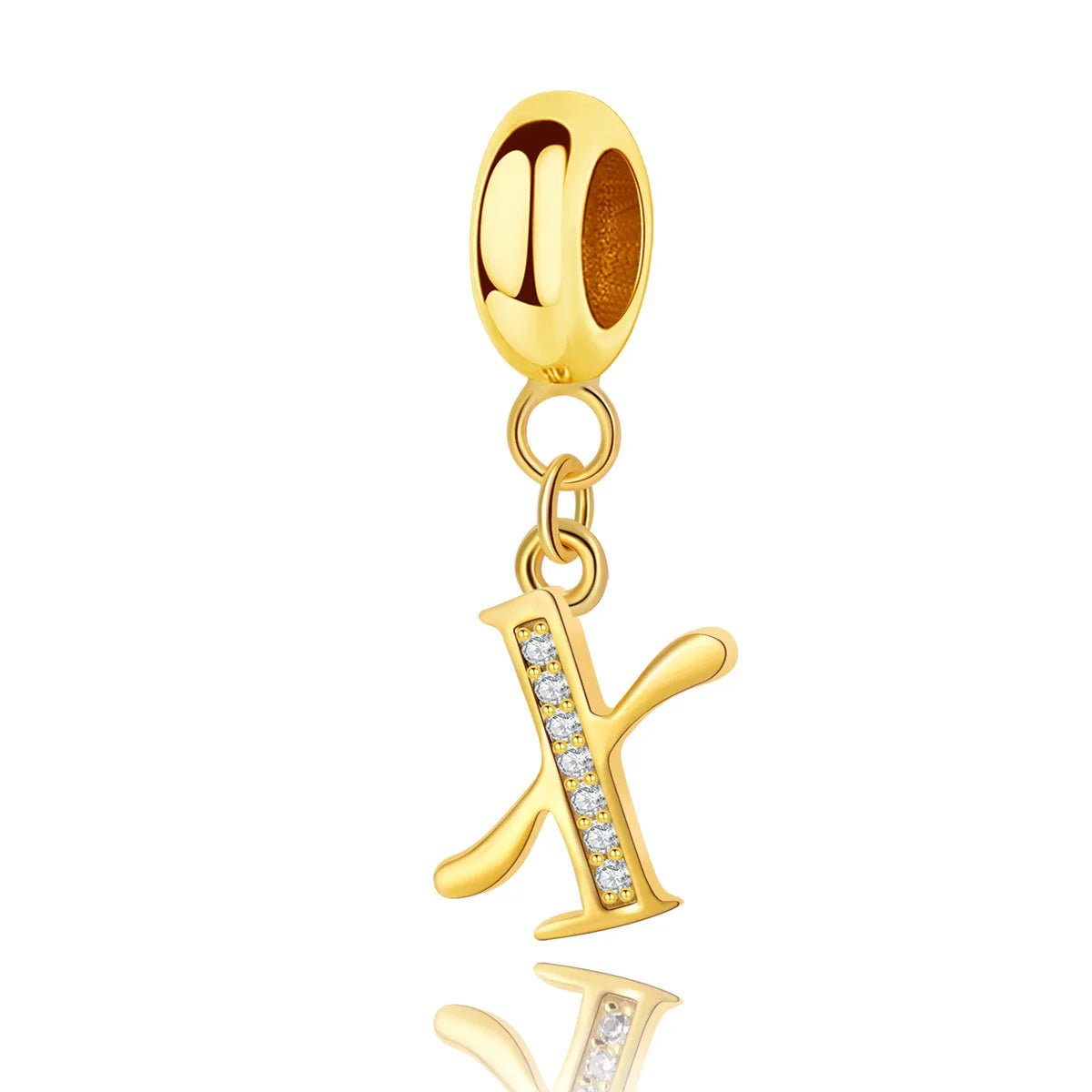 Liora Atelier Gold Initial Letter A~Z Alphabet Dangle Charms
