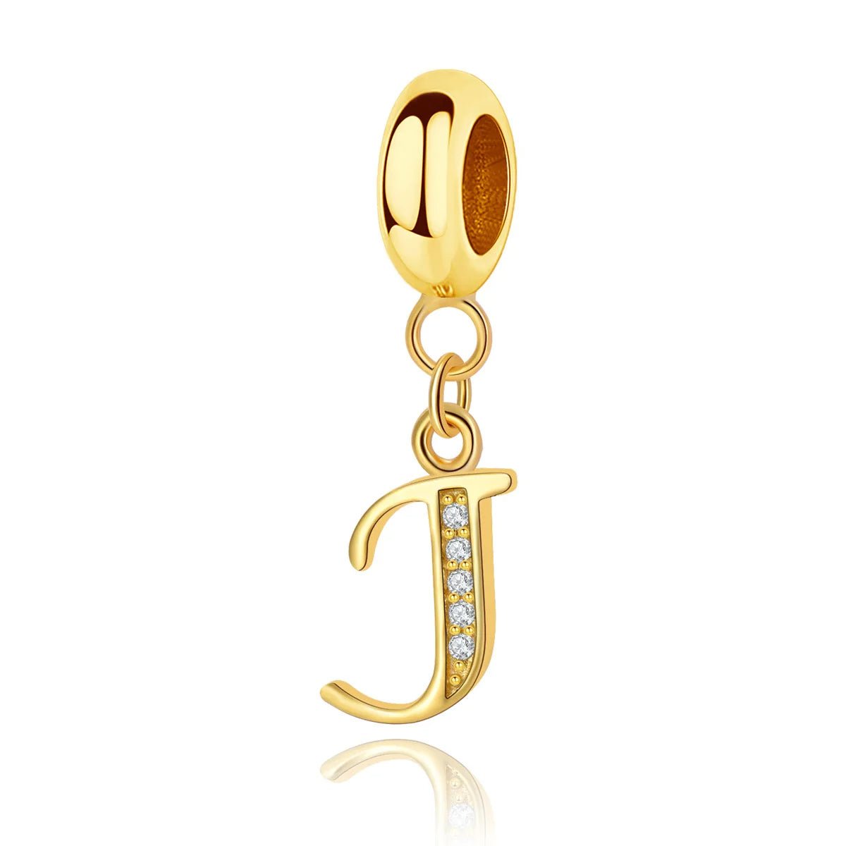 Liora Atelier Gold Initial Letter A~Z Alphabet Dangle Charms