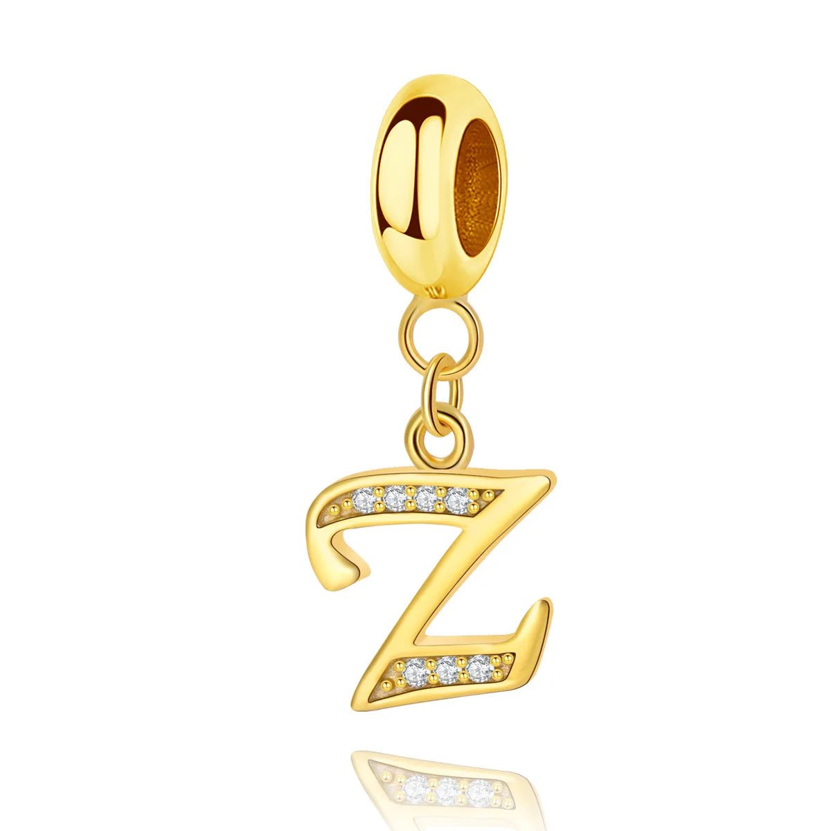 Liora Atelier Gold Initial Letter A~Z Alphabet Dangle Charms