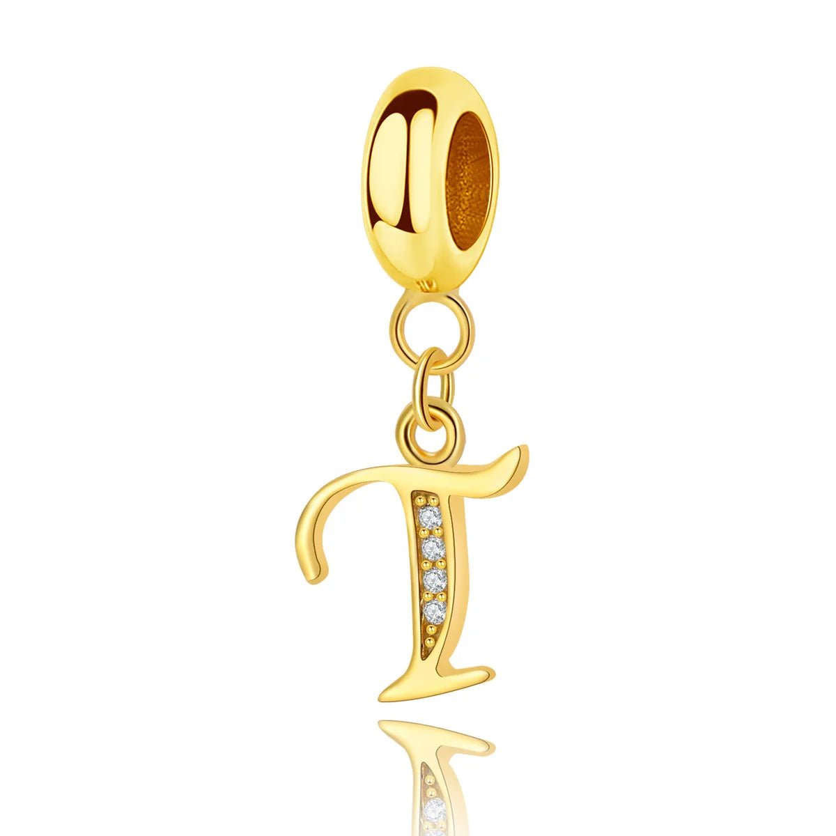 Liora Atelier Gold Initial Letter A~Z Alphabet Dangle Charms