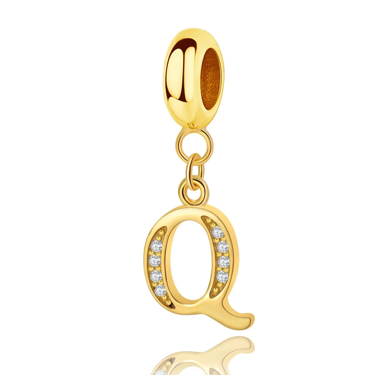 Liora Atelier Gold Initial Letter A~Z Alphabet Dangle Charms