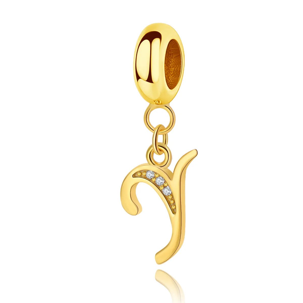 Liora Atelier Gold Initial Letter A~Z Alphabet Dangle Charms