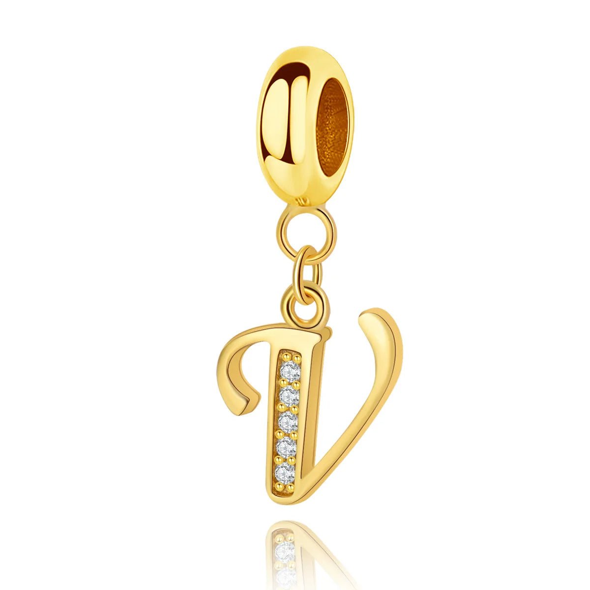 Liora Atelier Gold Initial Letter A~Z Alphabet Dangle Charms