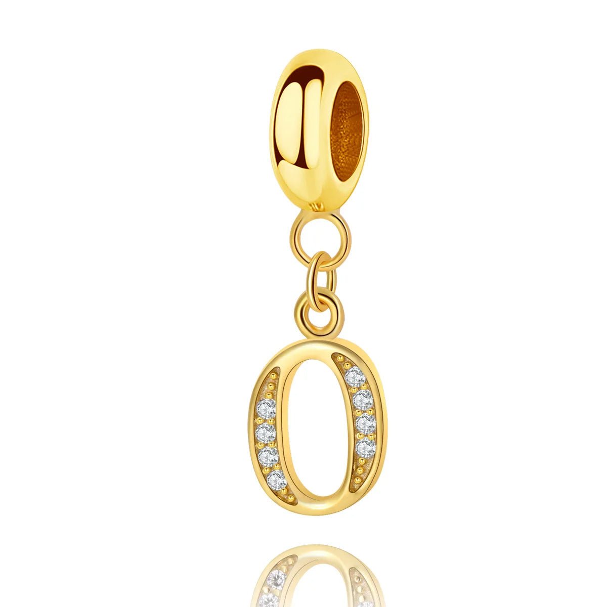 Liora Atelier Gold Initial Letter A~Z Alphabet Dangle Charms