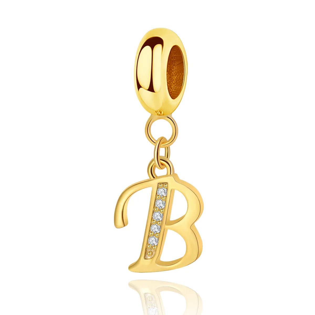 Liora Atelier Gold Initial Letter A~Z Alphabet Dangle Charms