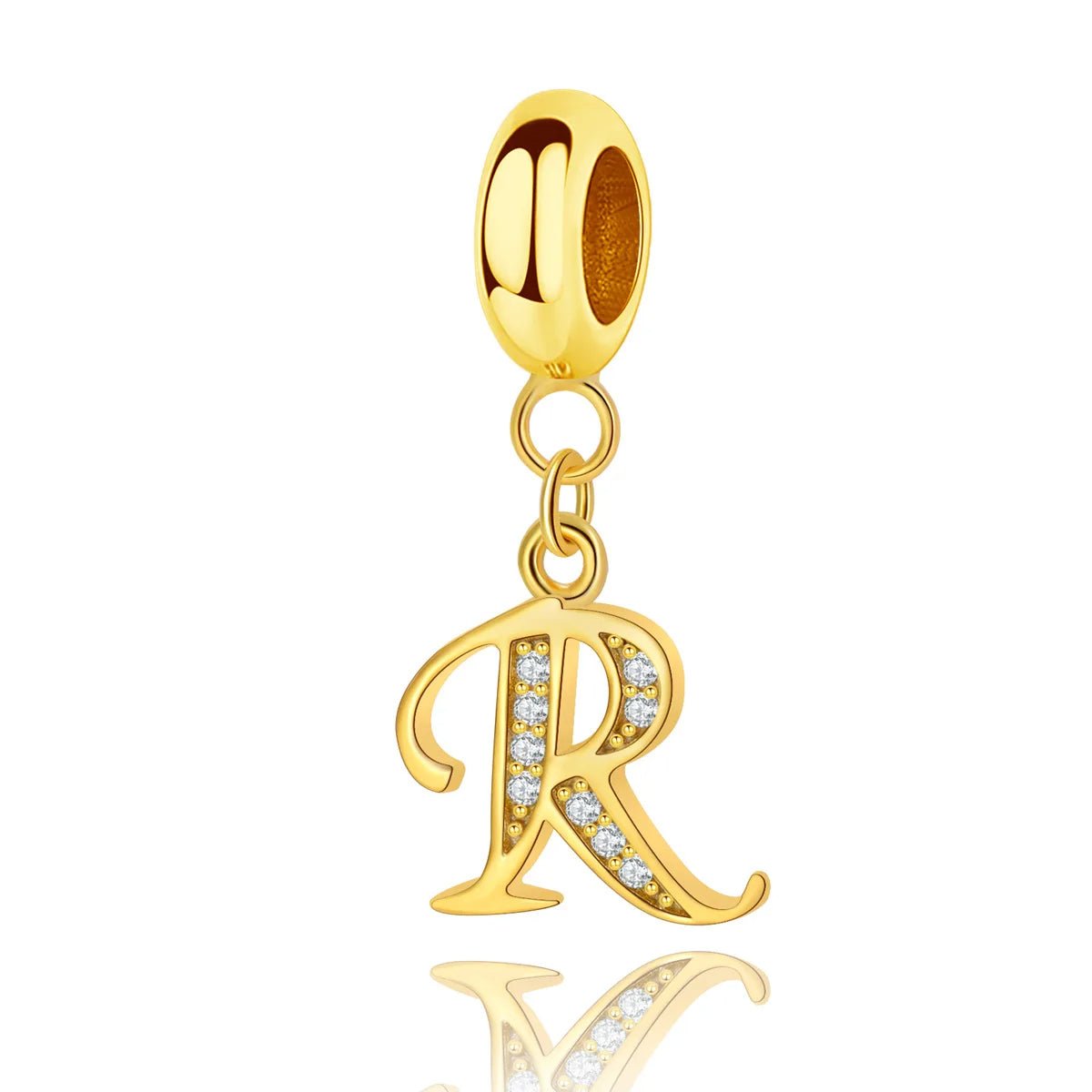 Liora Atelier Gold Initial Letter A~Z Alphabet Dangle Charms