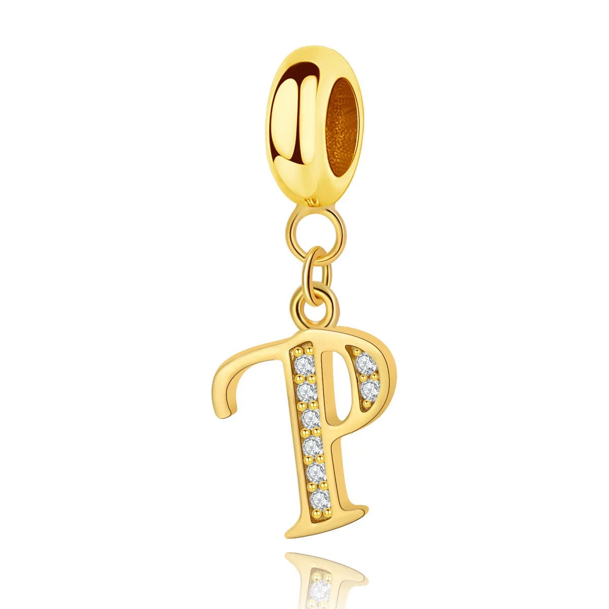 Liora Atelier Gold Initial Letter A~Z Alphabet Dangle Charms