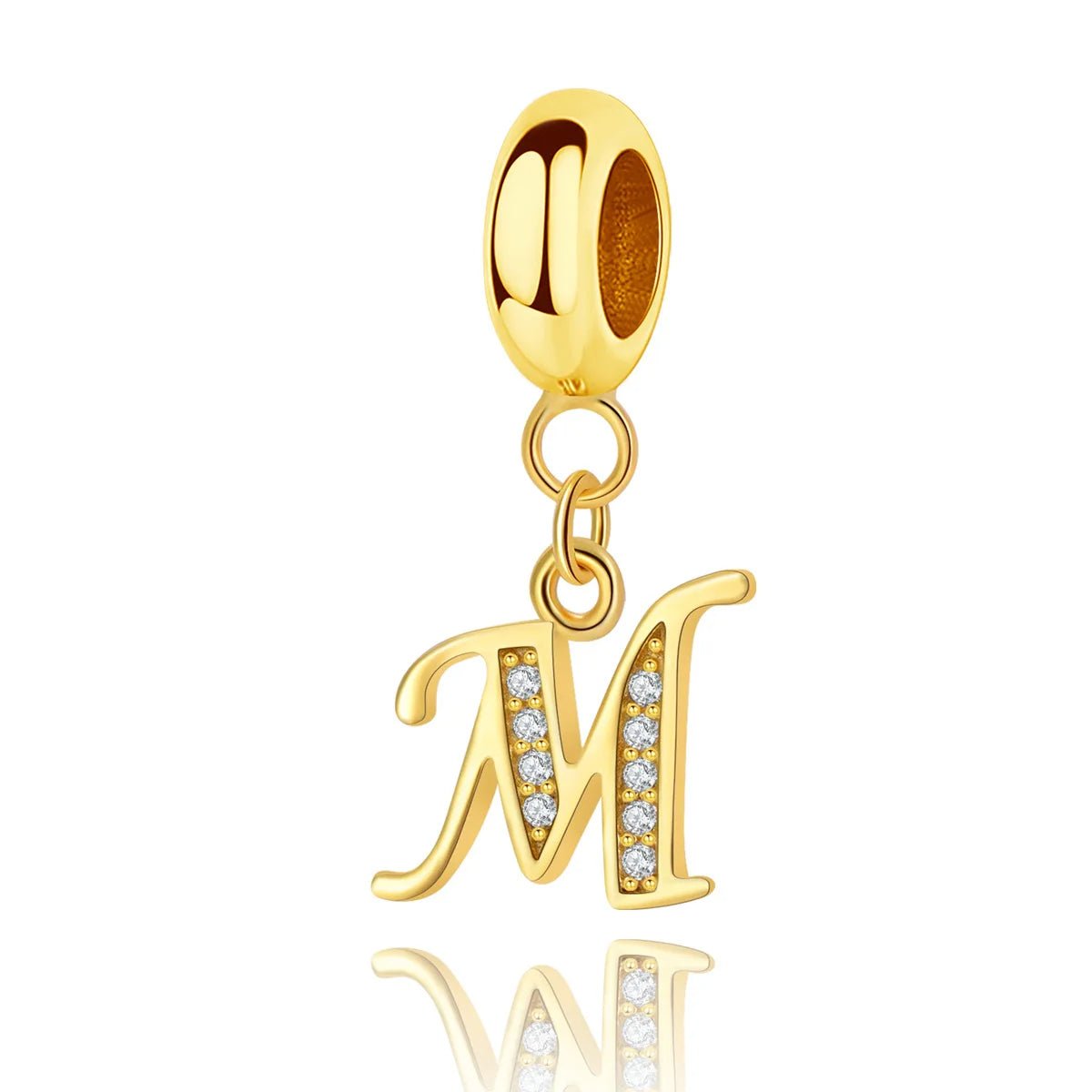 Liora Atelier Gold Initial Letter A~Z Alphabet Dangle Charms