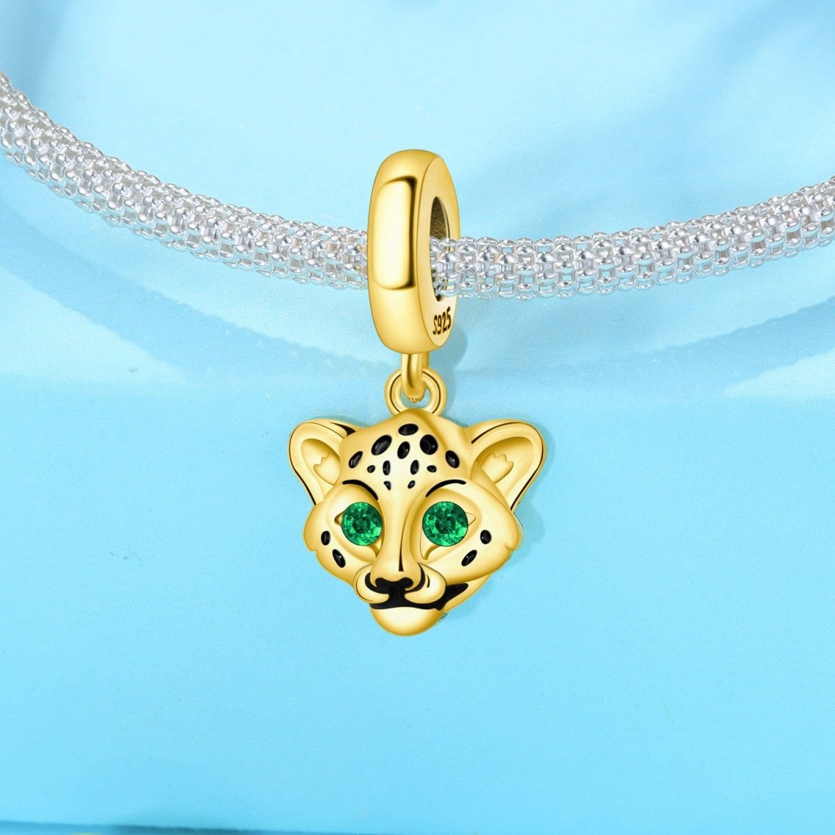 Liora Atelier Golden Cheetah Dangle Charm