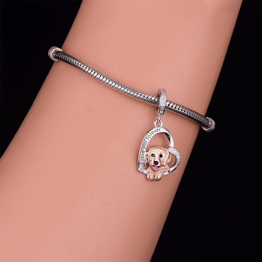 Liora Atelier Golden Retriever Dog Charm