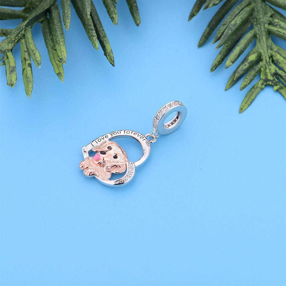 Liora Atelier Golden Retriever Dog Charm